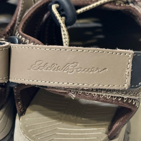EDDIE BAUER WOMENS BLAKELY BROWN SANDALS. LIKE NEW! OUTDOORS, WALKING, BEACH - Picture 9 of 15